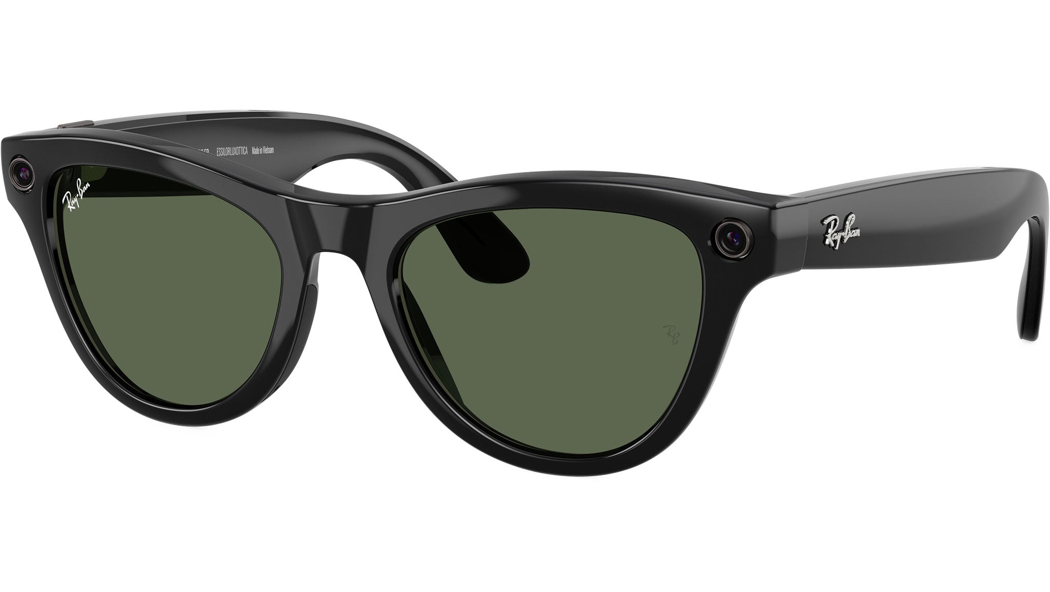 Ray-Ban Meta | Skyler RW4010 Smart Glasses 601/71 Black Green ...