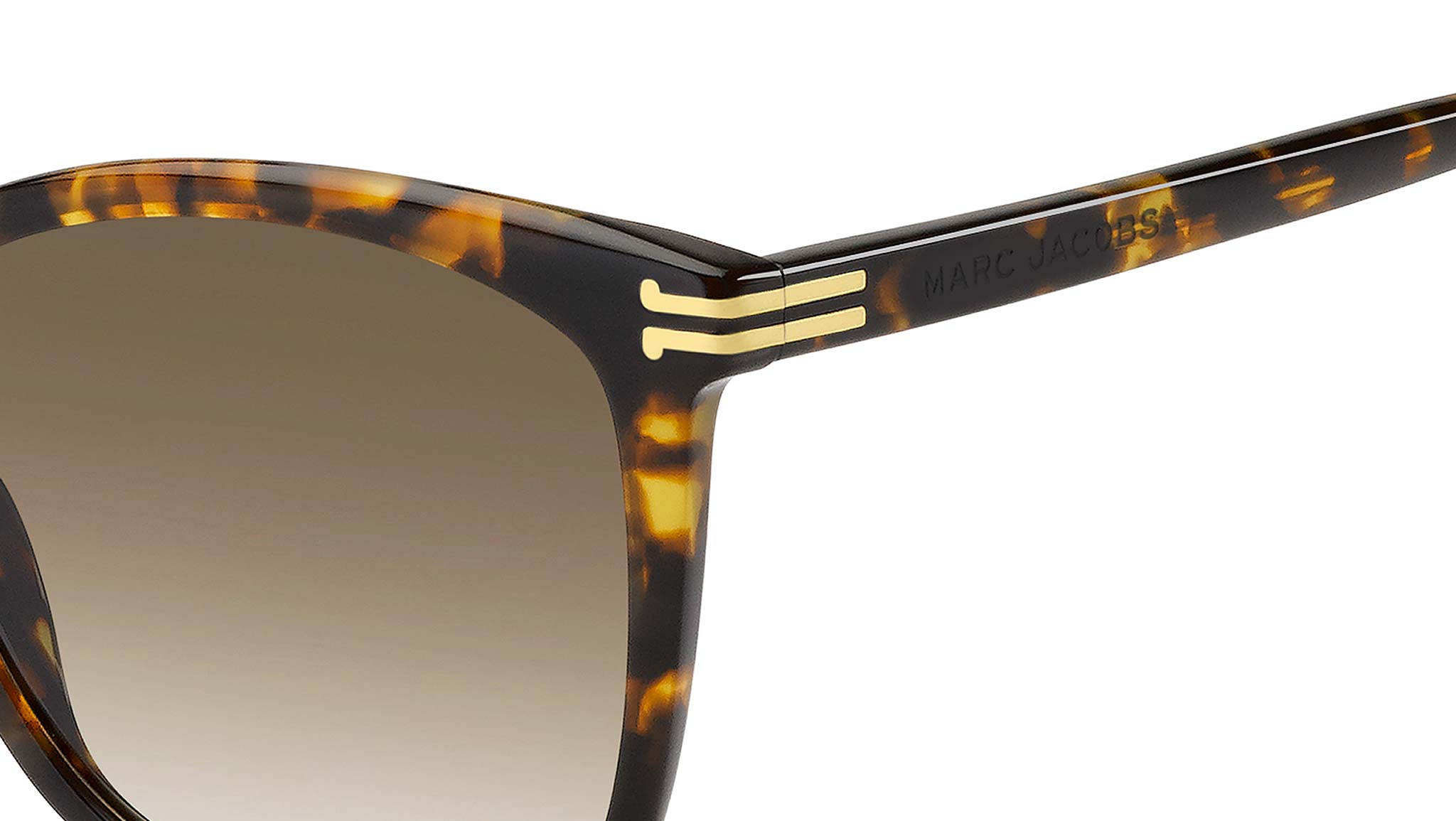 Marc Jacobs Tortoise Shell Sunglasses with original case Marc Jacobs MARC 196/S 086IC Translucent Brown Tortoise  main image 4