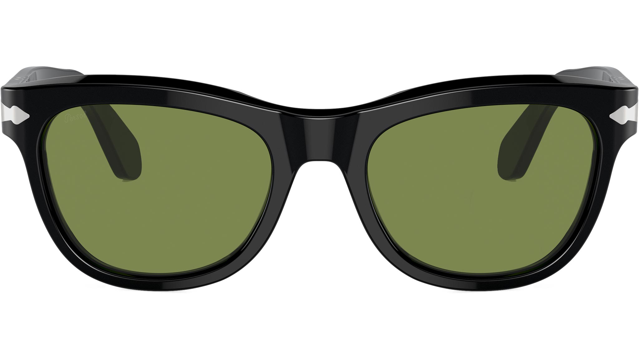 Persol Sunglasses PO0086S Black 95/4E Green Lens