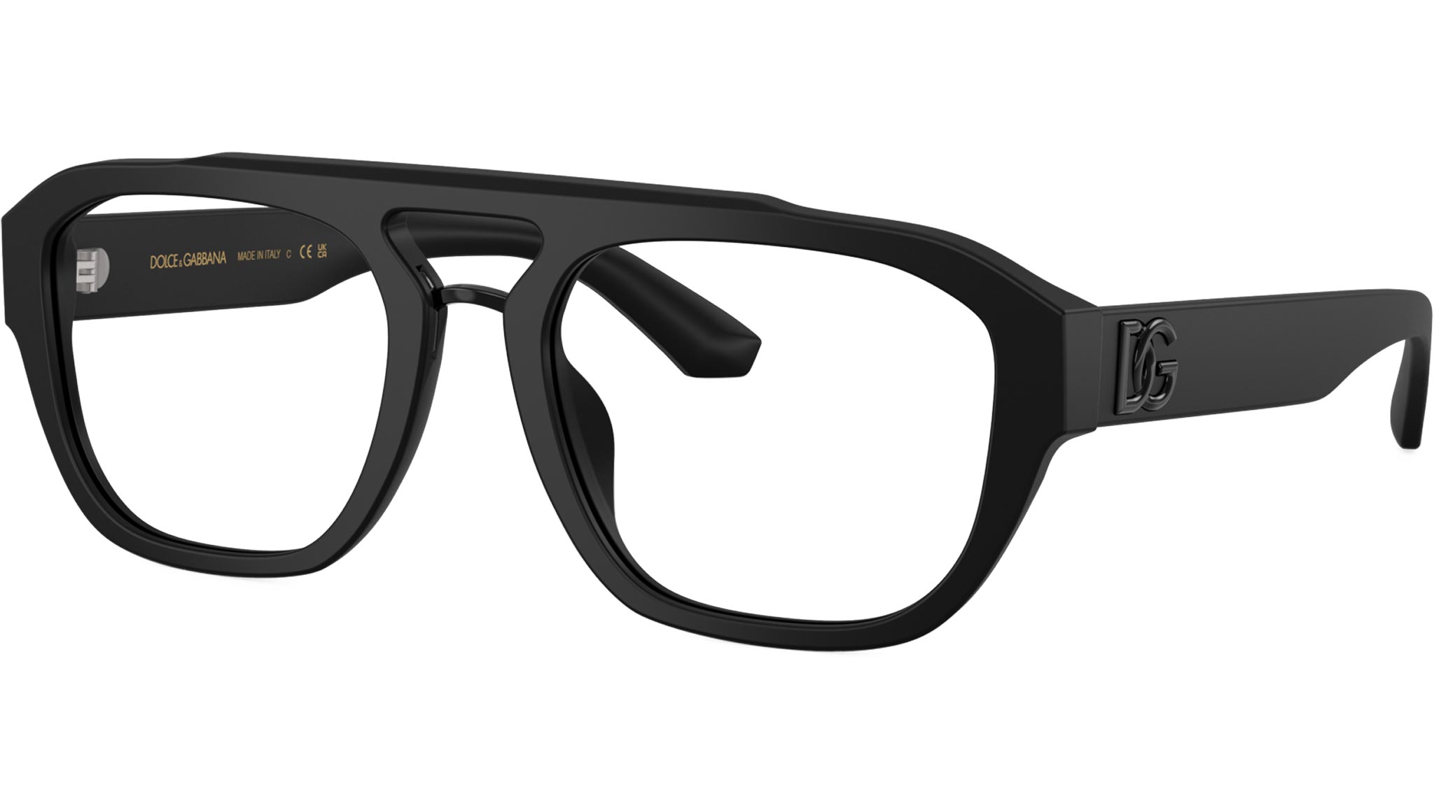 Dolce & Gabbana DG 3415 Glasses 2525 Matte Black - eye-oo.com