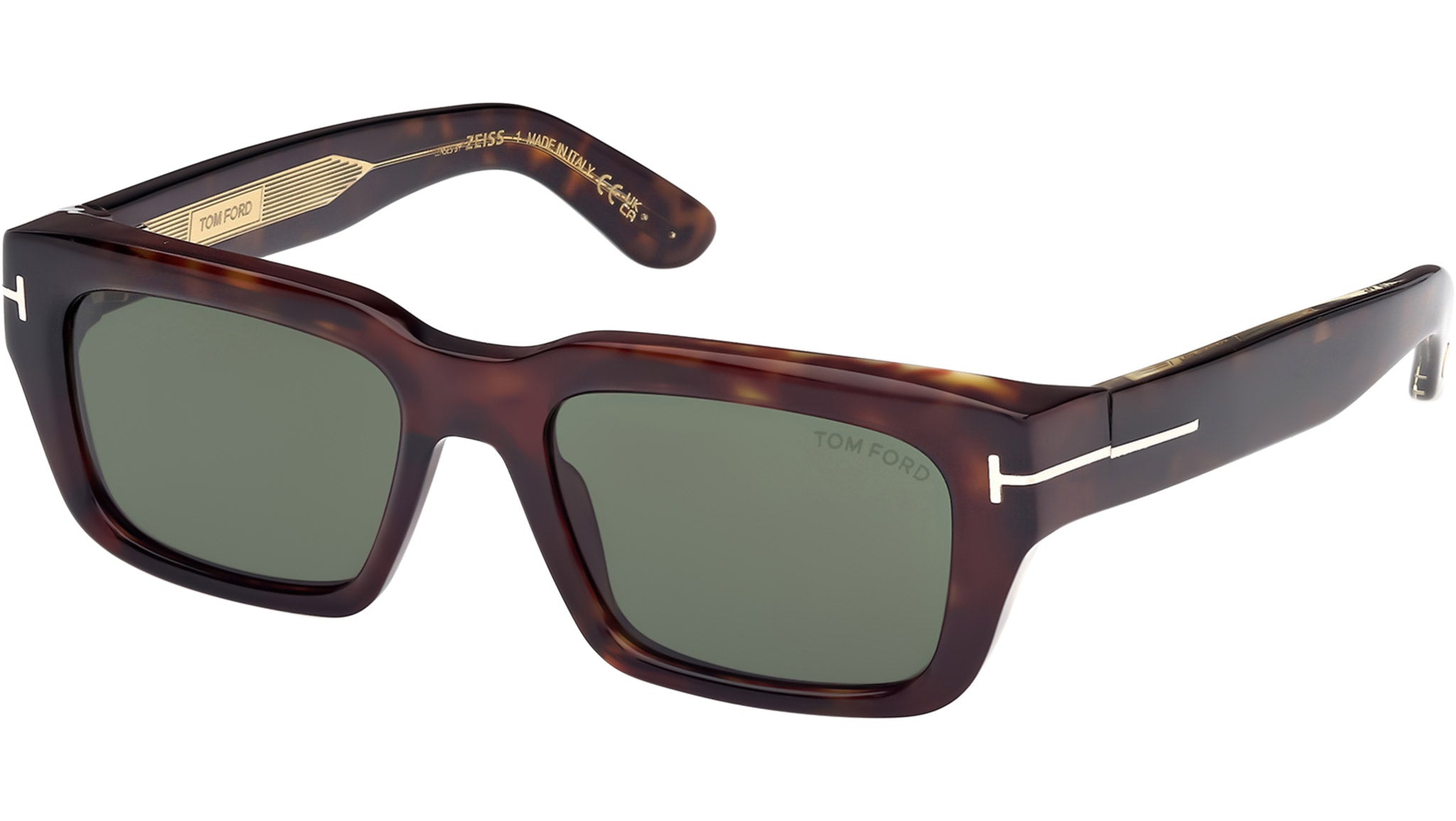 Tom Ford Icon Sunglasses FT1203 52R Dark Havana - eye-oo.com