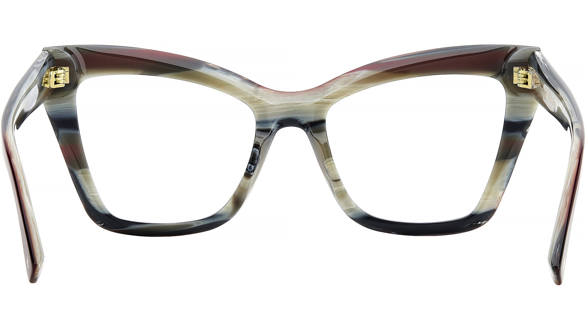 Dsquared2 Optical Frame D2 0152 K4G Burgundy Horn - eye-oo.com display picture 2