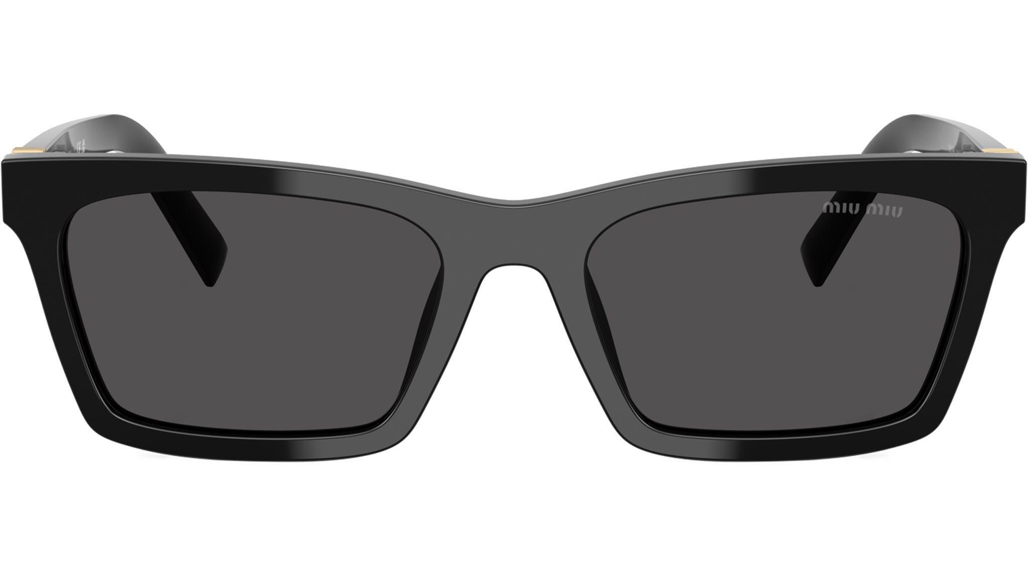 MU A05S Miu Miu Sunglasses 16K08Z Black - eye-oo.com