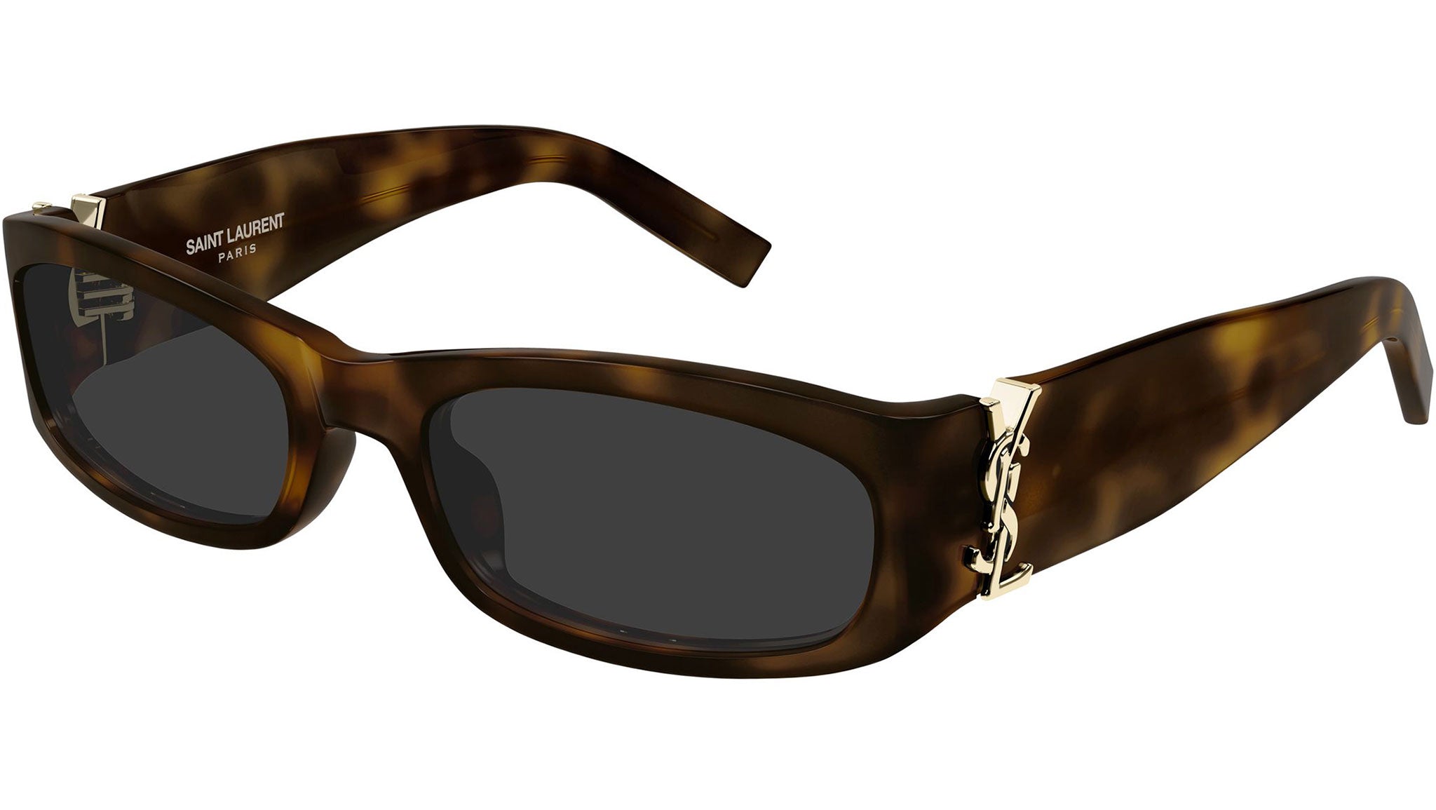 SL M152 Saint Laurent Sunglasses 003 Shiny Havana - eye-oo.com