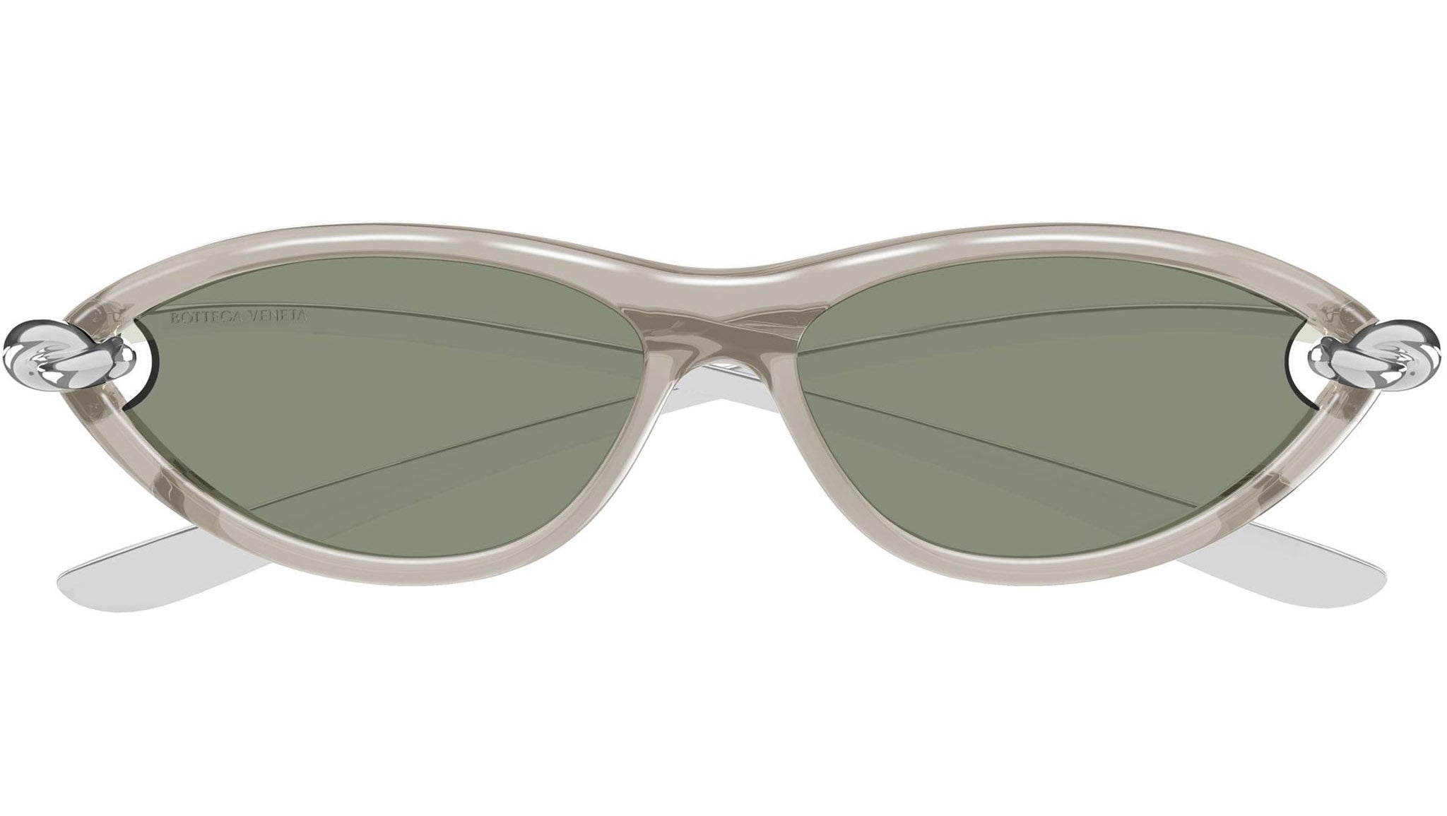 NEW BOTTEGA VENETA women\'s oval-frame injection sunglasses in lime Bottega Veneta Oval-Frame Injection Sunglasses – Zulily main image 2