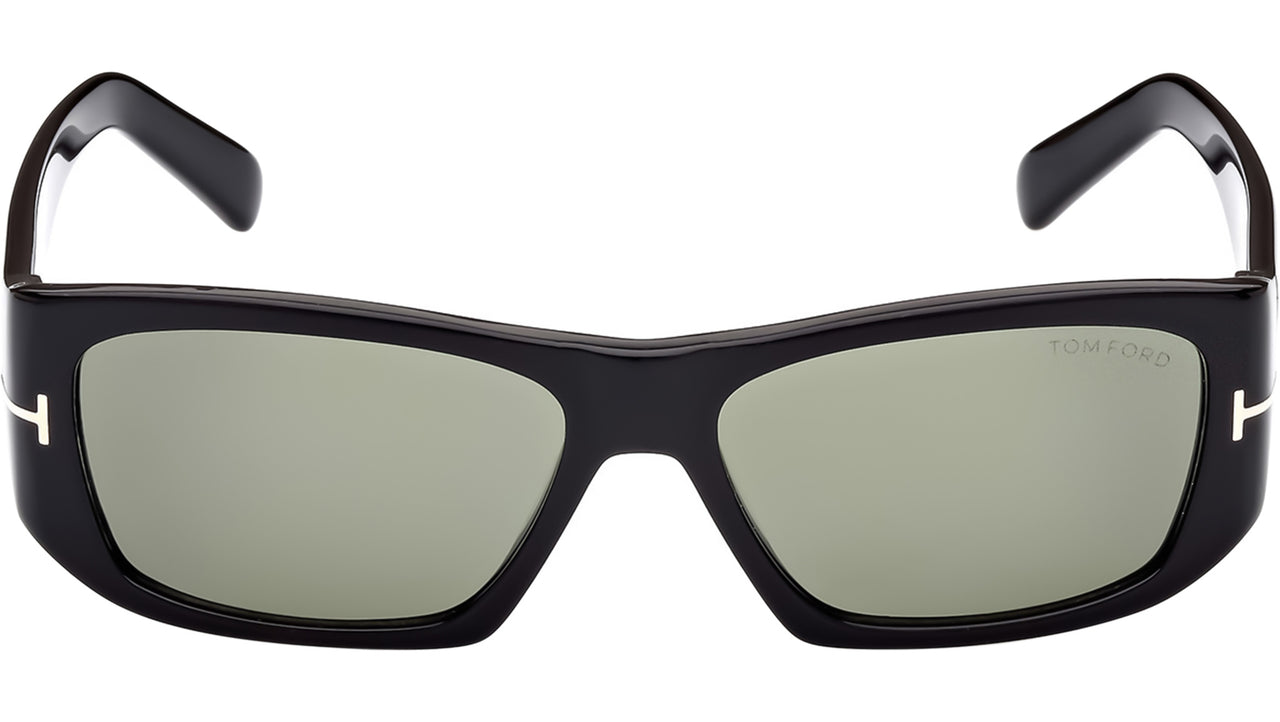 Andres-02 FT0986 01N Shiny Black Green