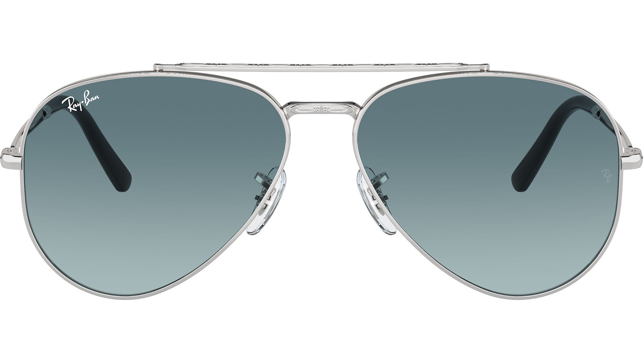 Ray-Ban New Aviator Sunglasses RB3625 003/3M Silver - eye-oo.com