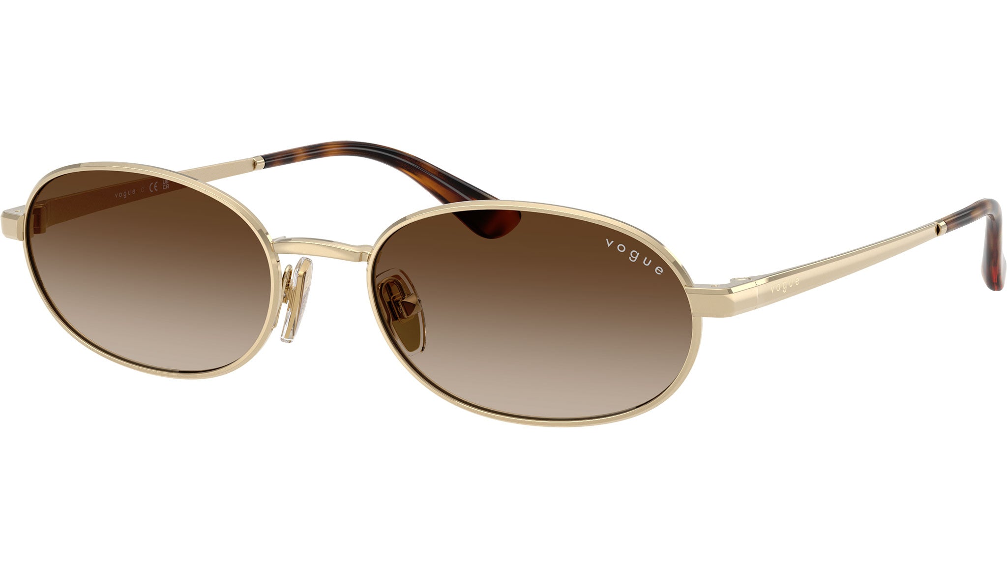 Vogue VO4353S Sunglasses 848/13 Pale Gold - eye-oo.com display picture 2