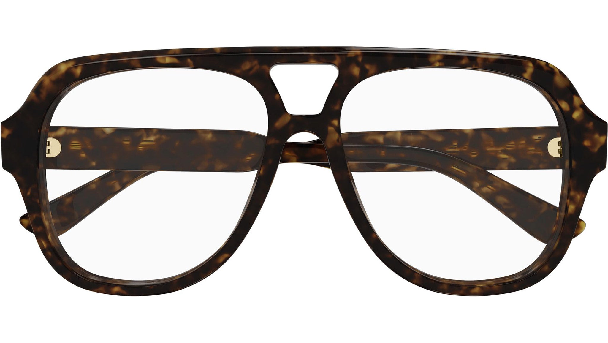 CH0339O Chloé Pilot Eyeglasses 002 Havana - eye-oo.com