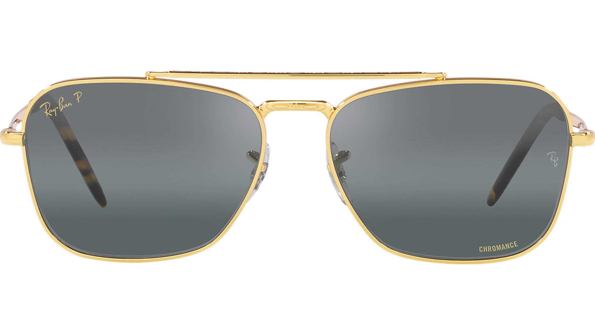 Ray-Ban New Caravan RB3636 9196G6 Gold Sunglasses - eye-oo.com