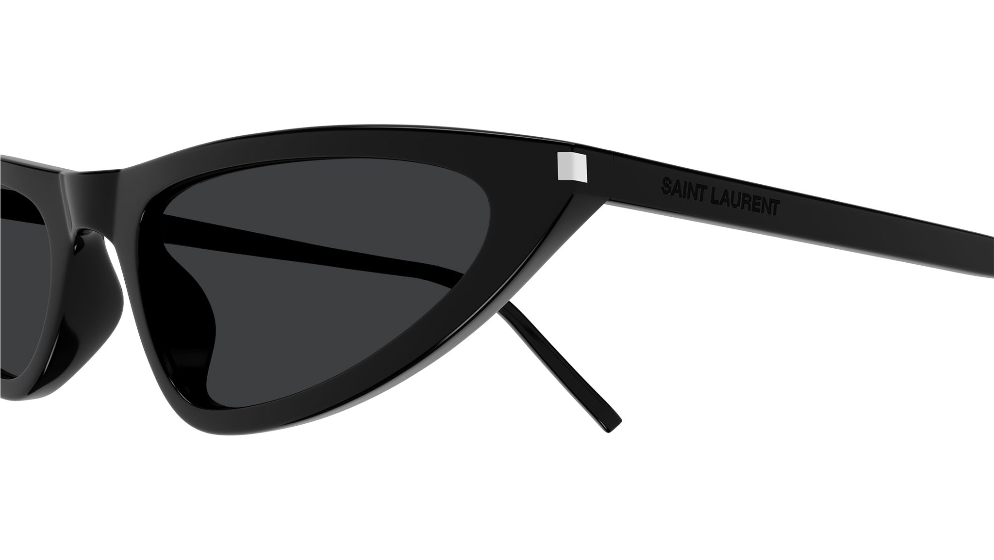 SL 703 Saint Laurent Sunglasses 001 Shiny Black - Main Image