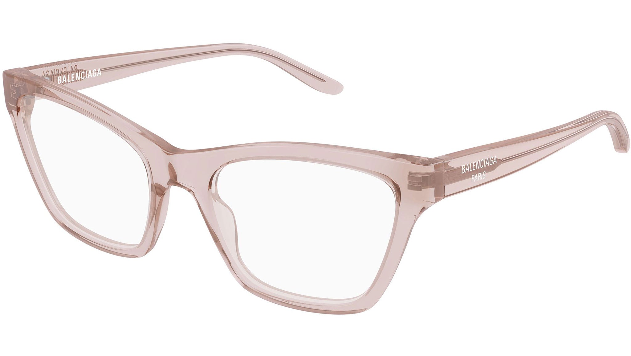 BB0440O Balenciaga Cat Eye Eyeglasses 007 Pink - eye-oo.com display picture 1