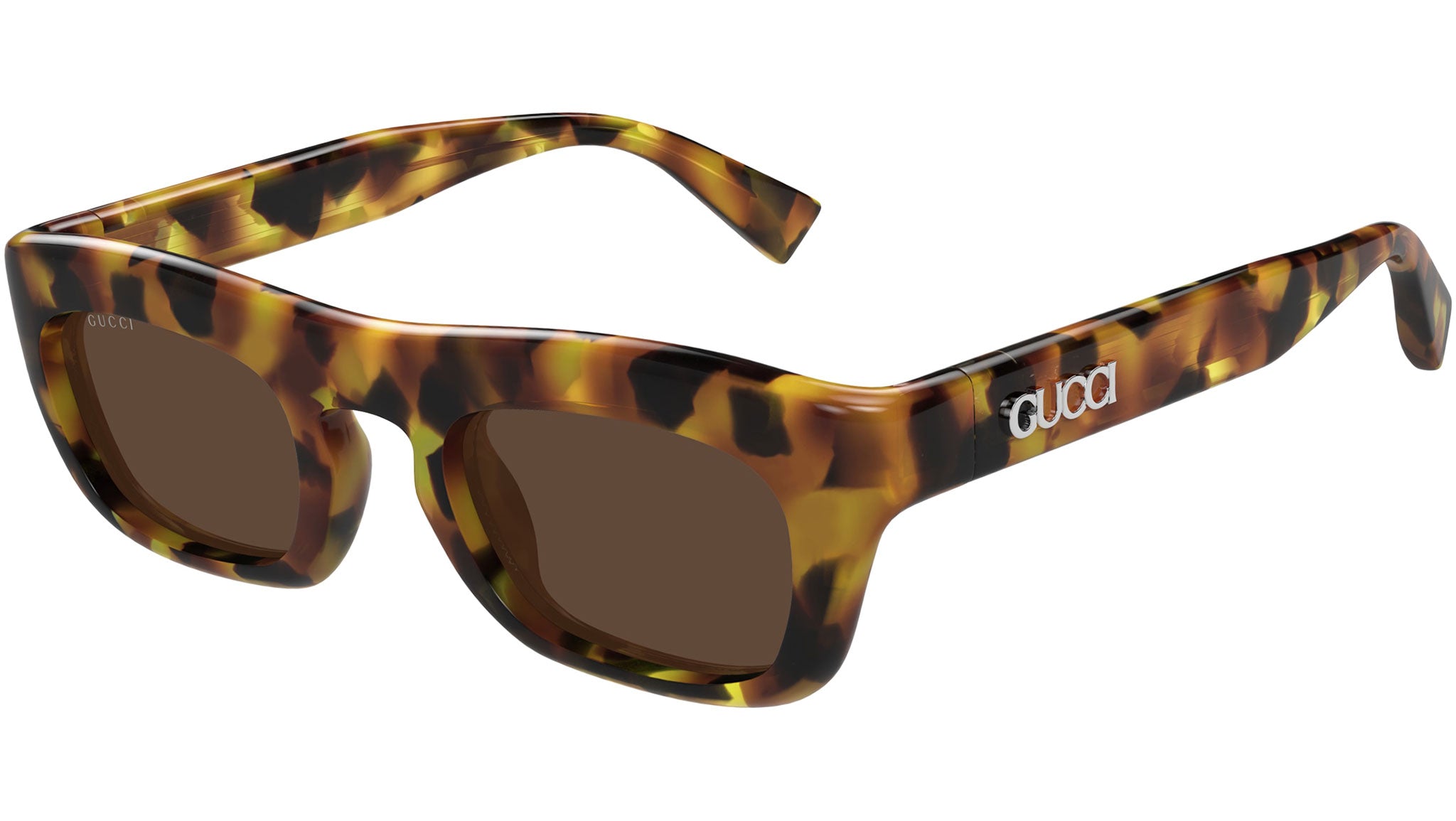 Gucci Sunglasses GG1777S 003 Shiny Spotted Havana - eye-oo.com display picture 1