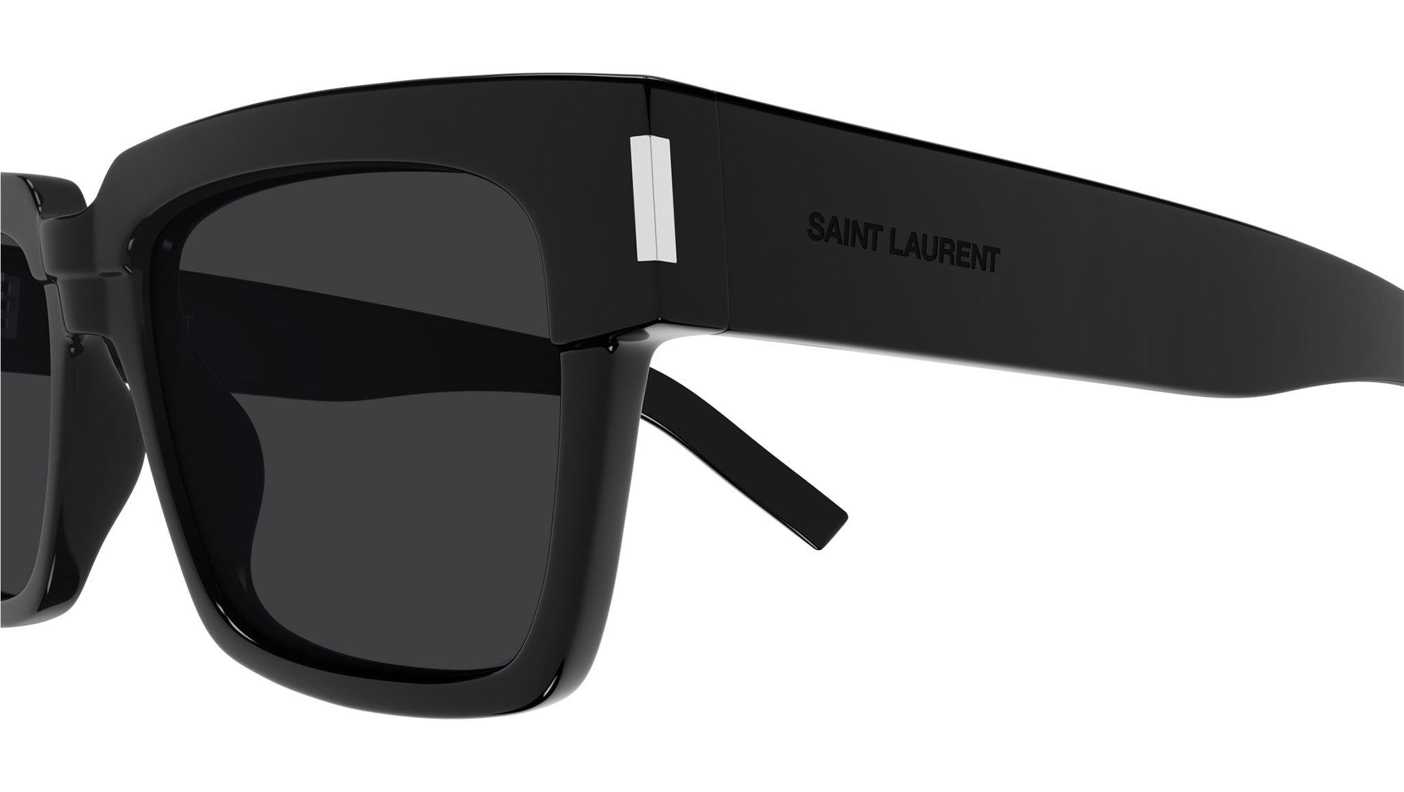 SL 732 VADIM Saint Laurent Sunglasses 001 Shiny Black - eye-oo.com