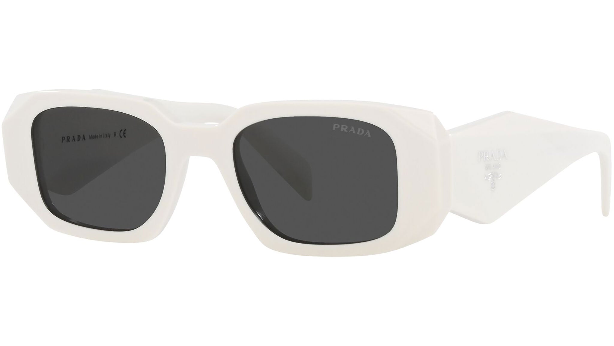 PRADA Symbol サングラス　ホワイト　PR17WS 1425S0 PR 17WS Prada Sunglasses 1425S0 Talc - eye-oo.com
