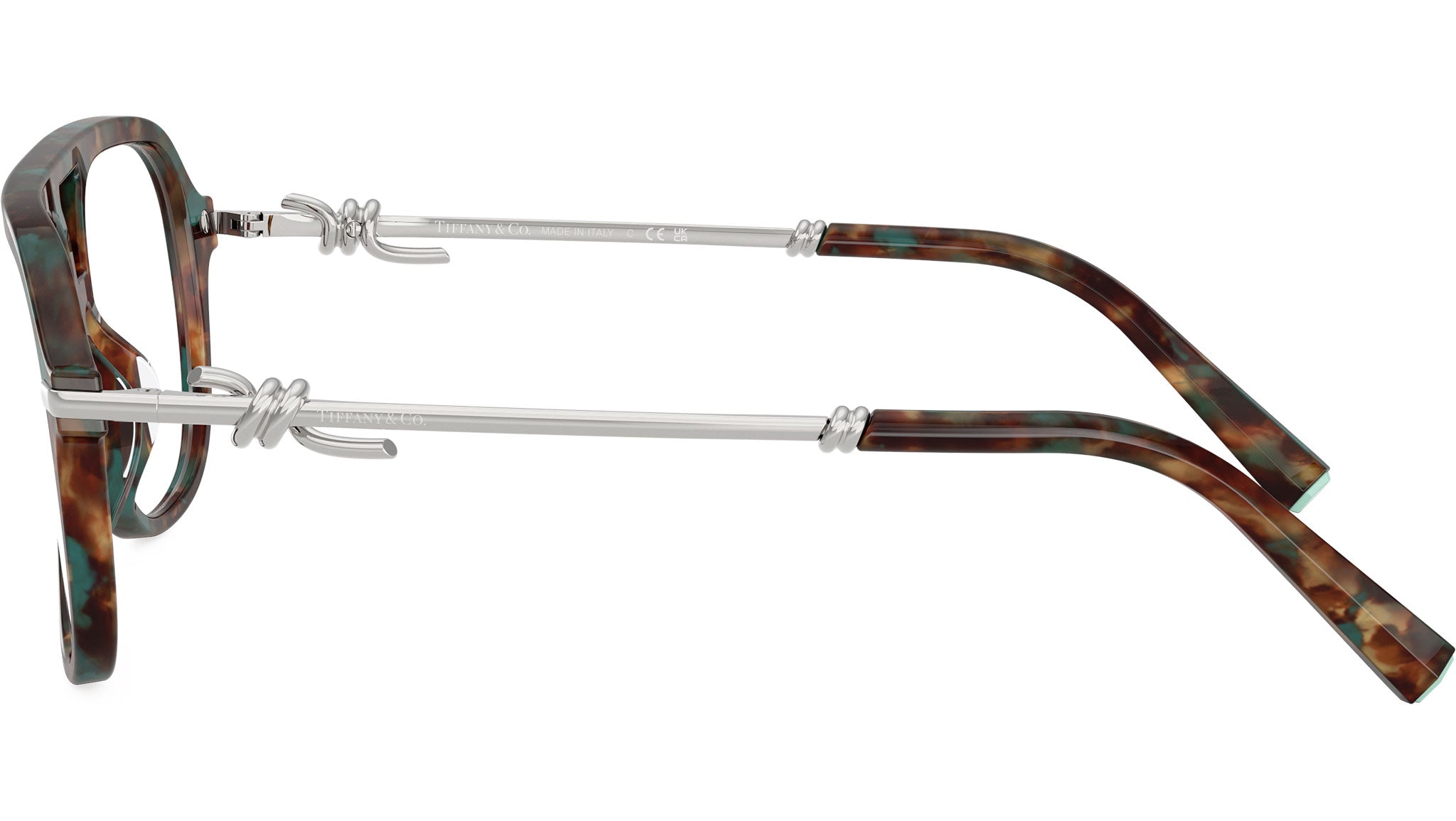 TF2283 Tiffany Glasses 8442 Brown Tiffany Havana - eye-oo.com