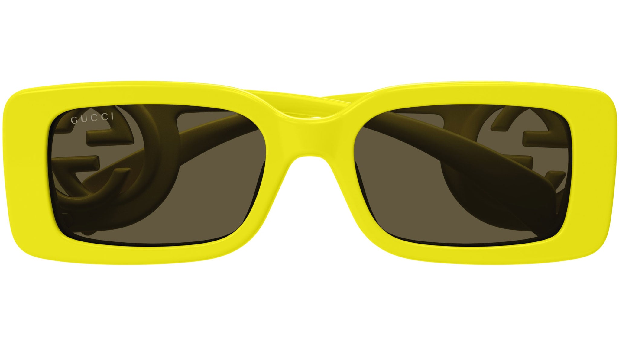 Gucci GG1325S 007 Sunglasses Shiny Yellow