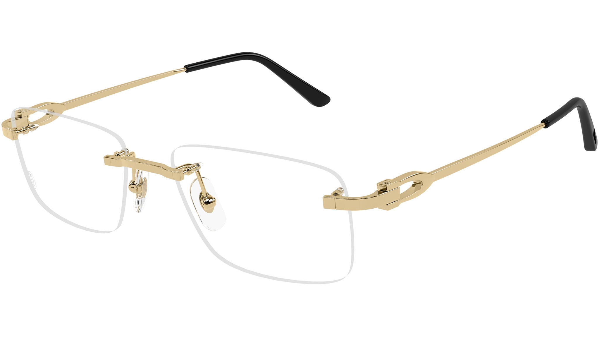 Cartier CT0521O 001 Eyeglasses Shiny Gold - eye-oo.com