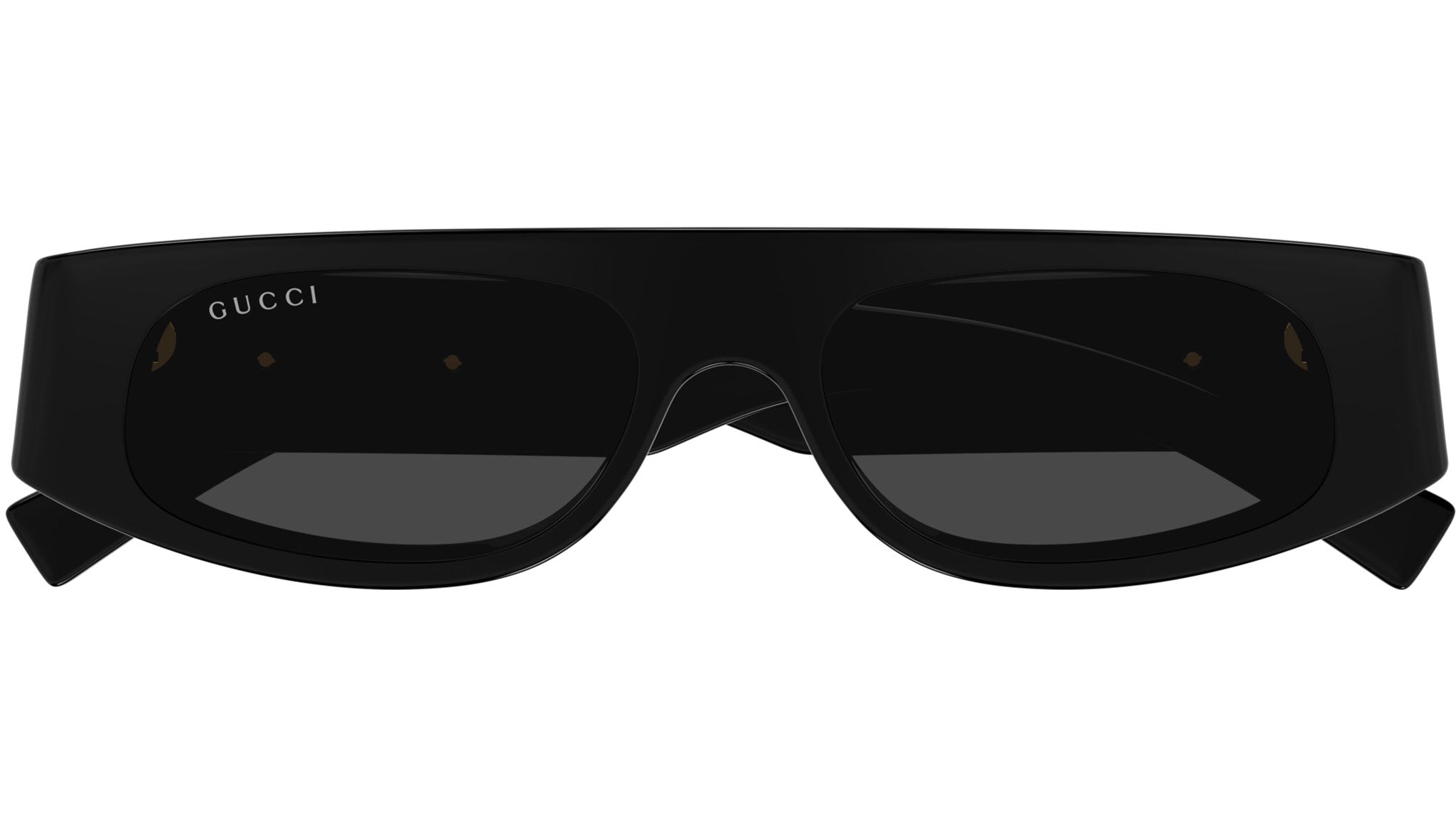 Gucci GG1771S 001 Black Grey Geometric Sunglasses - eye-oo.com