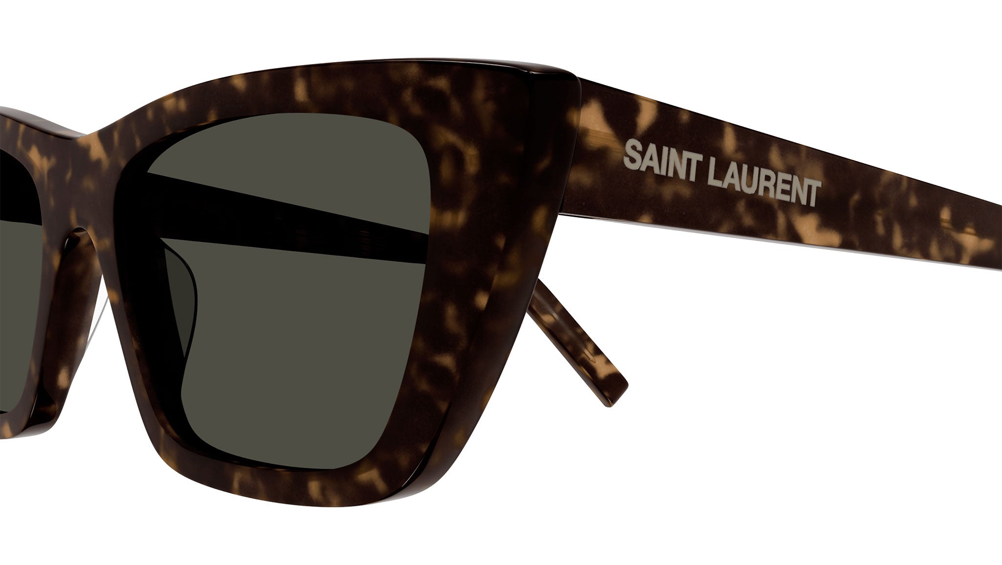 Saint Laurent SL 276 Mica 033 Tortoise Grey Sunglasses - eye-oo.com