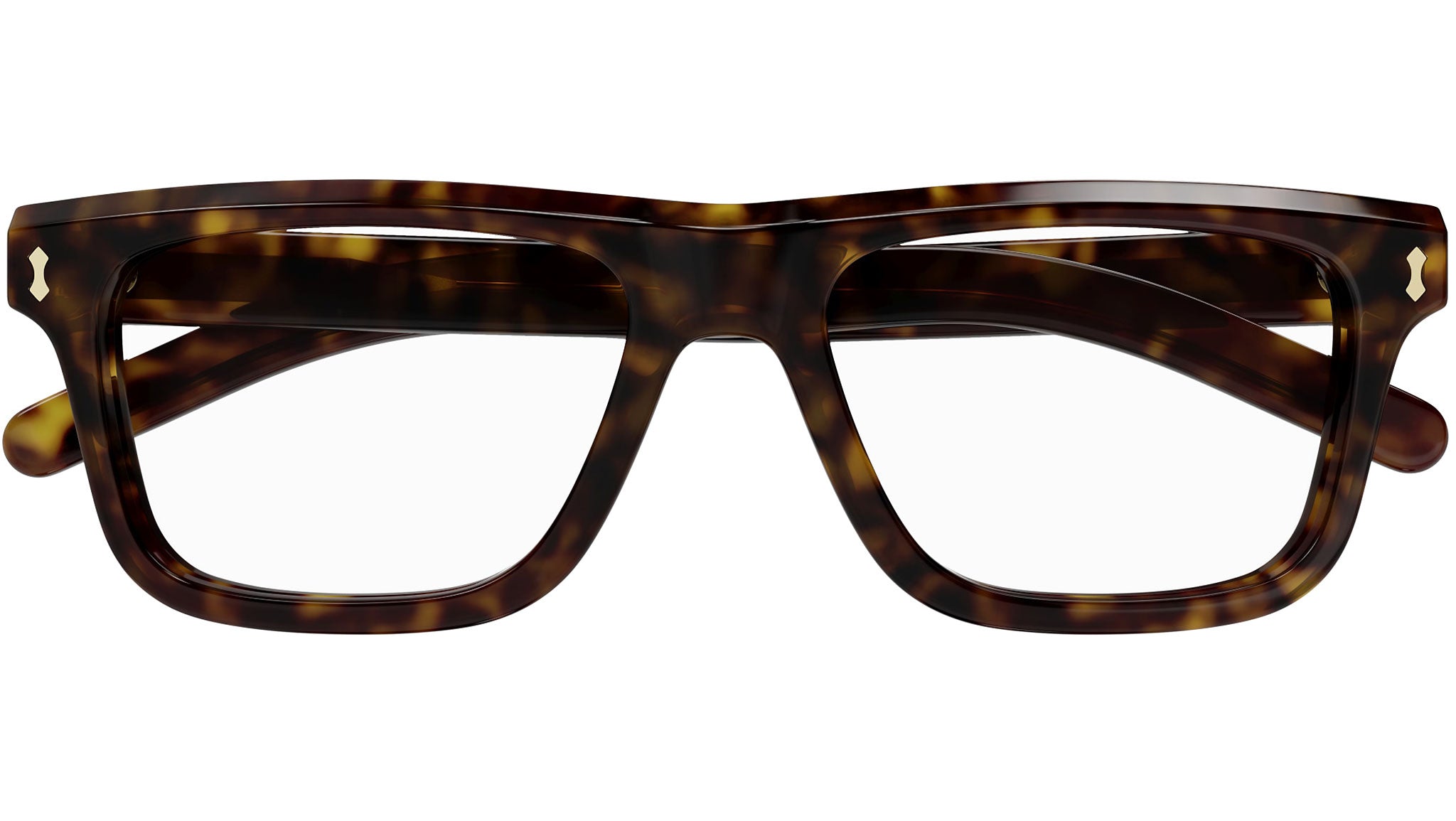 Gucci GG1525O 002 Havana Rectangular Glasses - eye-oo.com