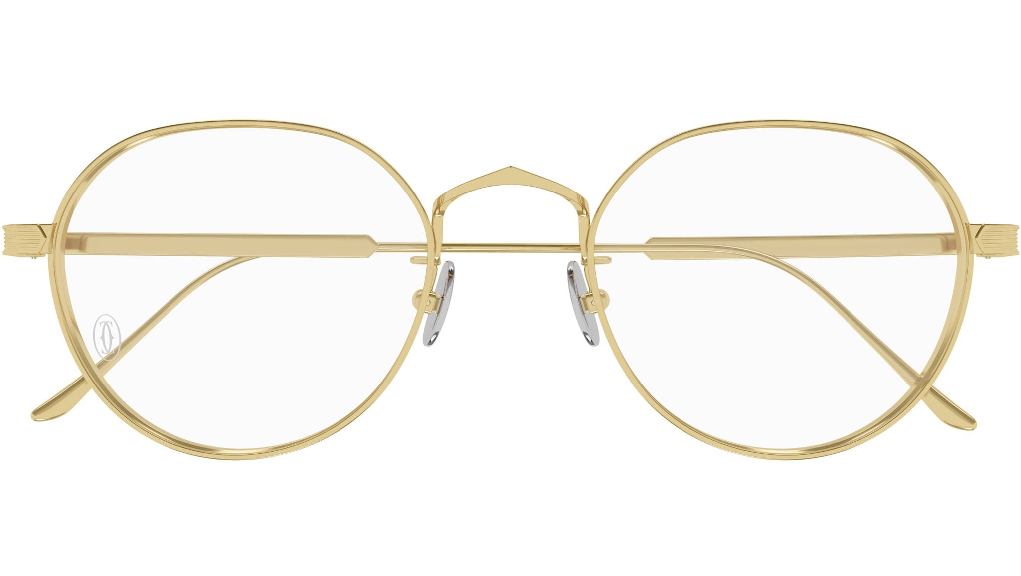 Cartier Première CT0561OA Eyeglasses 001 Shiny Gold - eye-oo.com