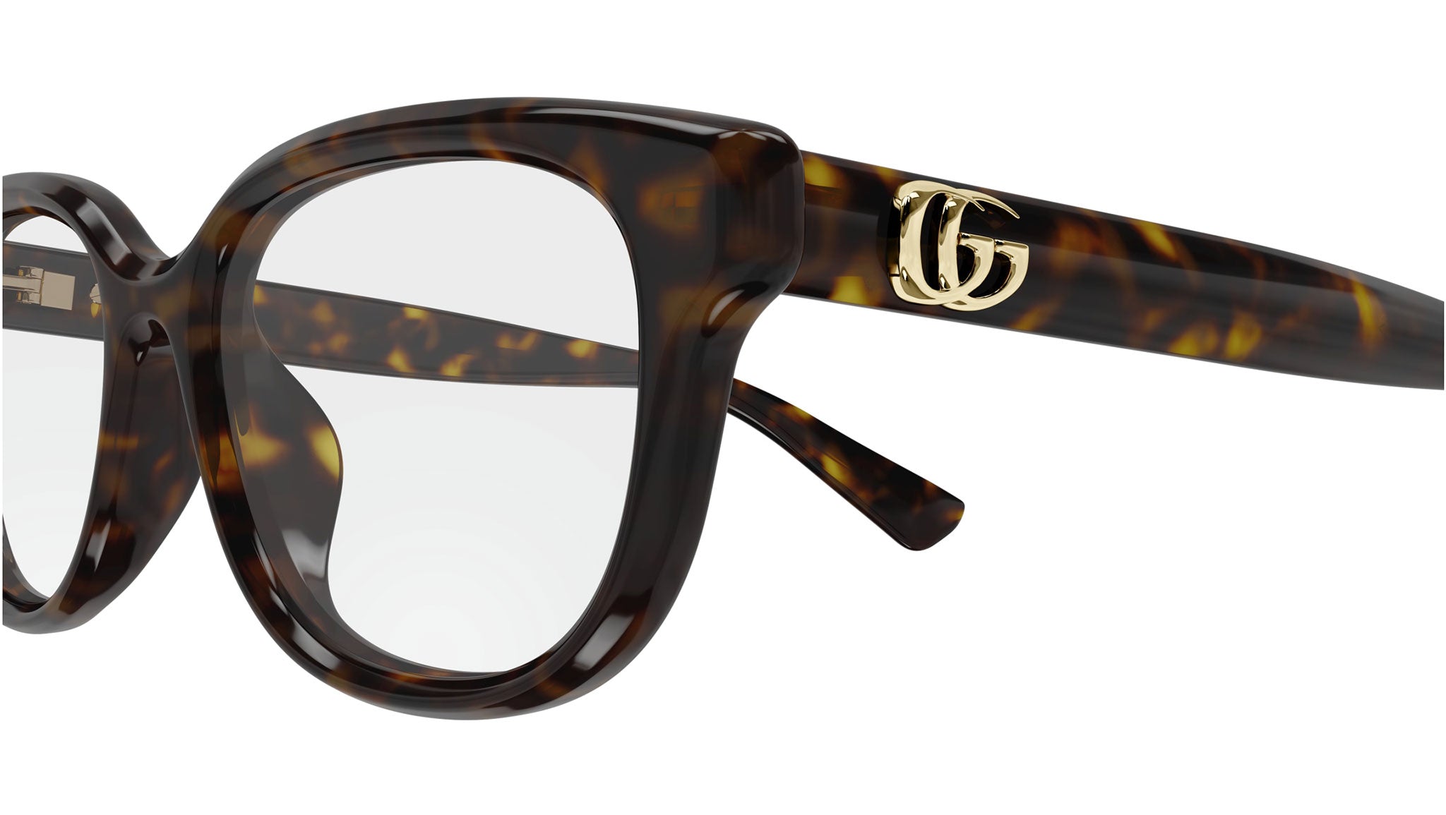 GUCCIメガネフレーム Gucci Eyeglasses GG1833OK 002 Dark Havana - eye-oo.com