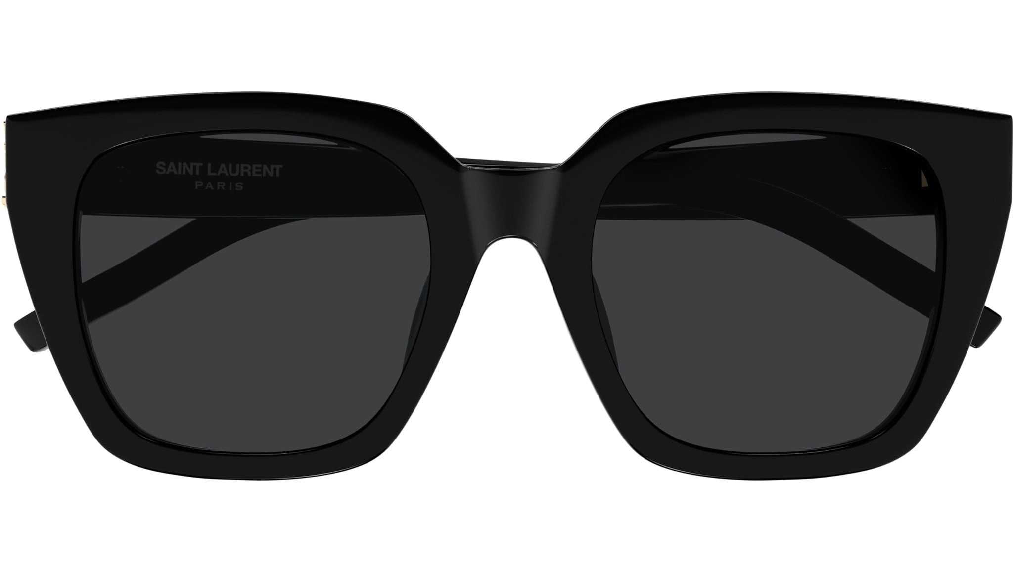 SL M143 Saint Laurent Sunglasses 001 Shiny Black