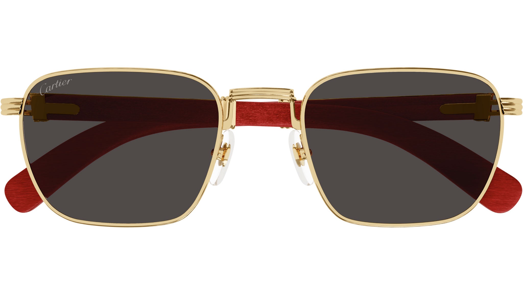 Cartier Première CT0363S Sunglasses 004 Shiny Gold - eye-oo.com