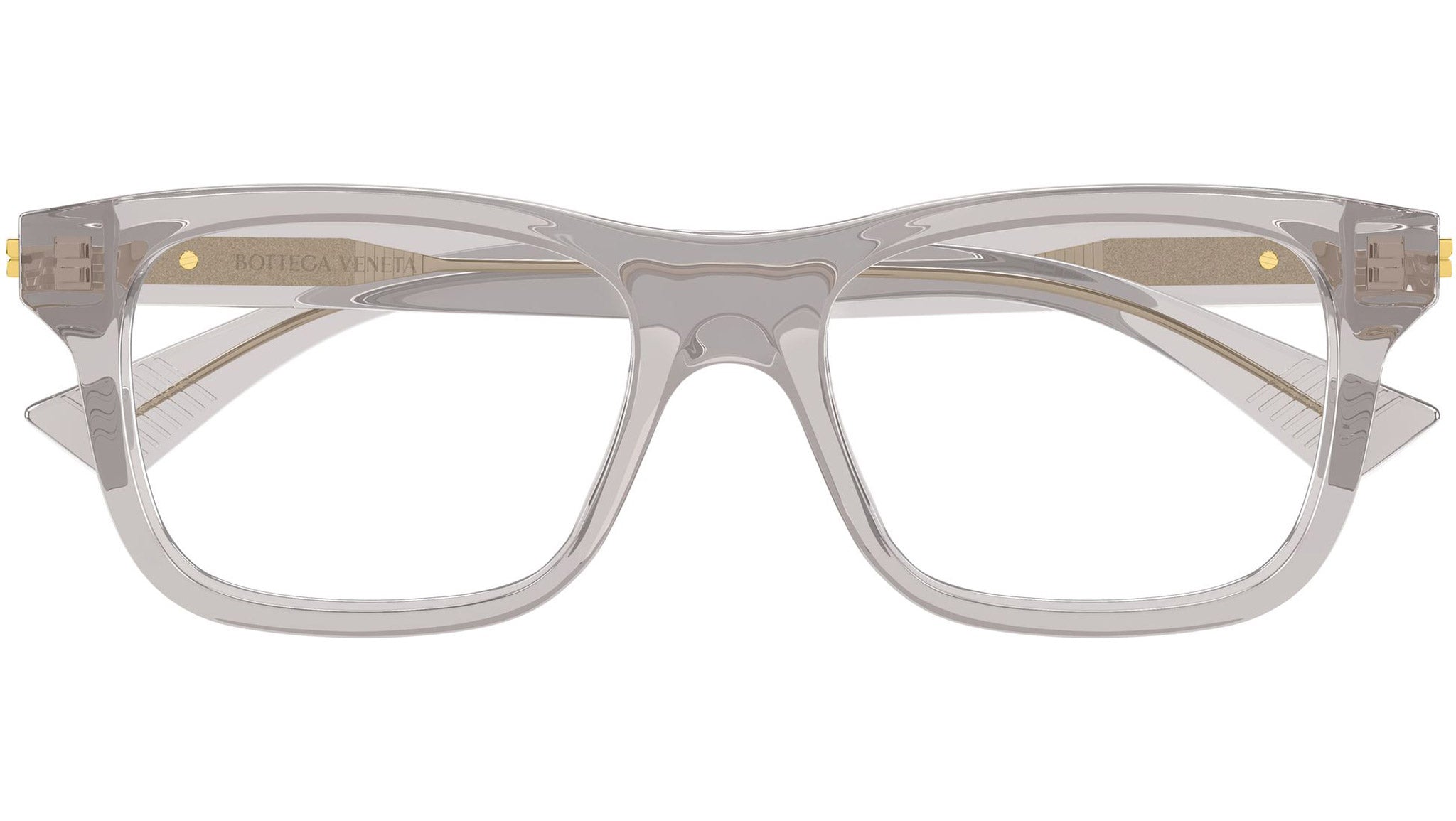 BV1412O Bottega Veneta Rectangular Glasses 007 Transparent  display picture 2