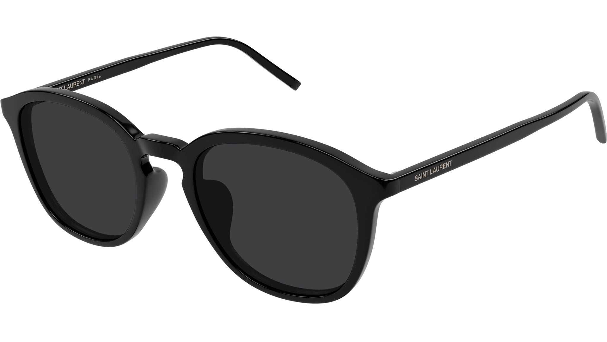 Saint Laurent SL 782/K 001 Oval Sunglasses Black - eye-oo.com
