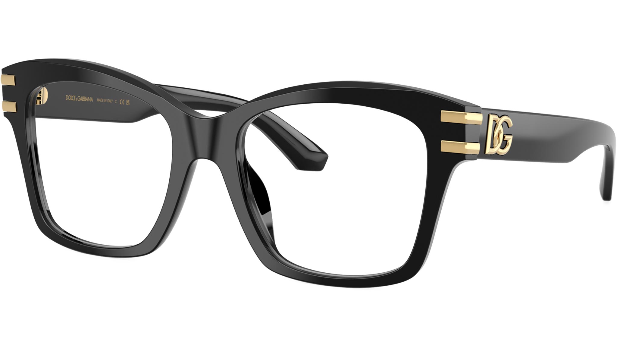 Dolce & Gabbana DG 3419 Glasses 501 Black - eye-oo.com