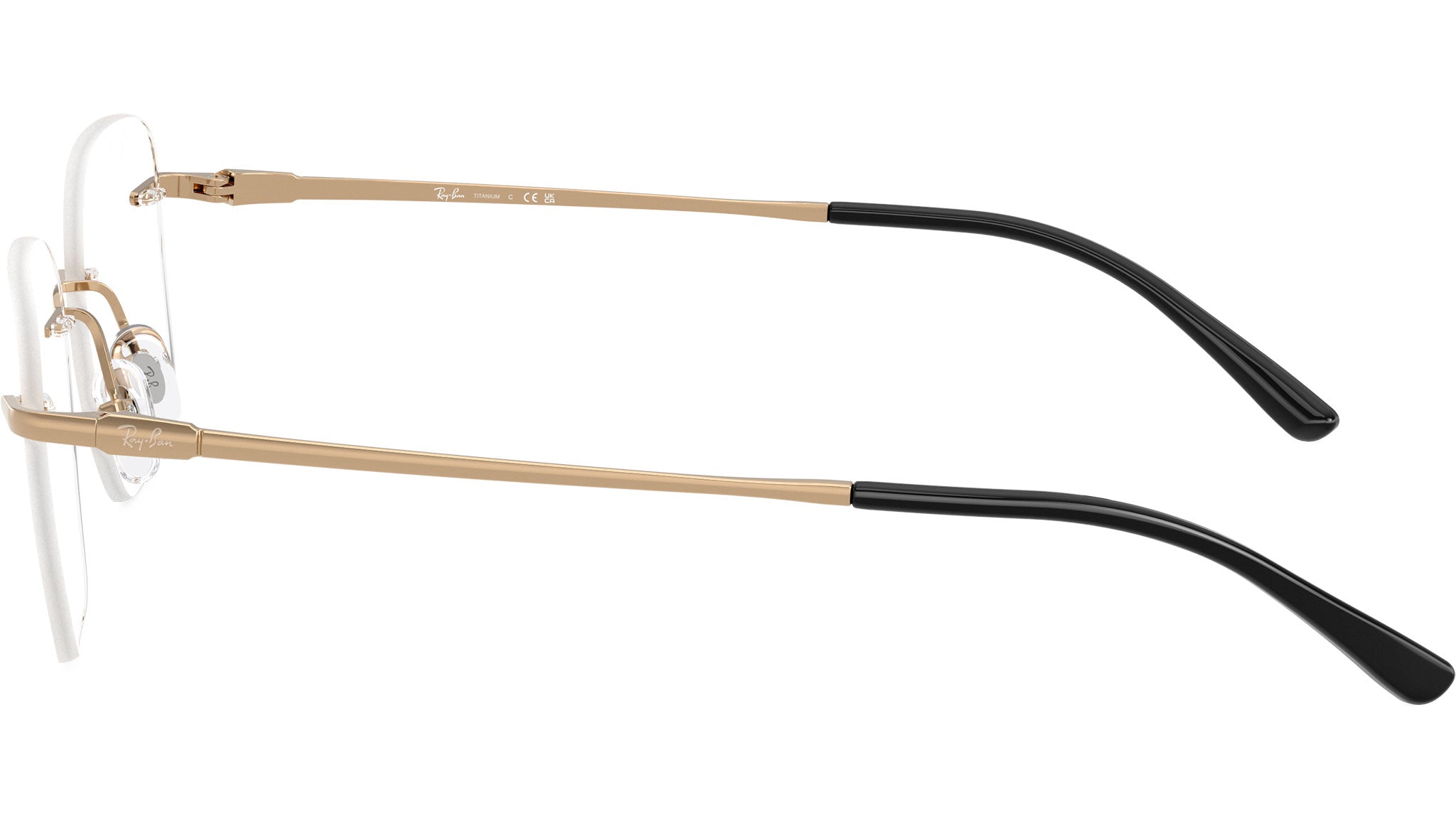 RB8783D Ray-Ban Glasses 1248 Rose Gold - eye-oo.com