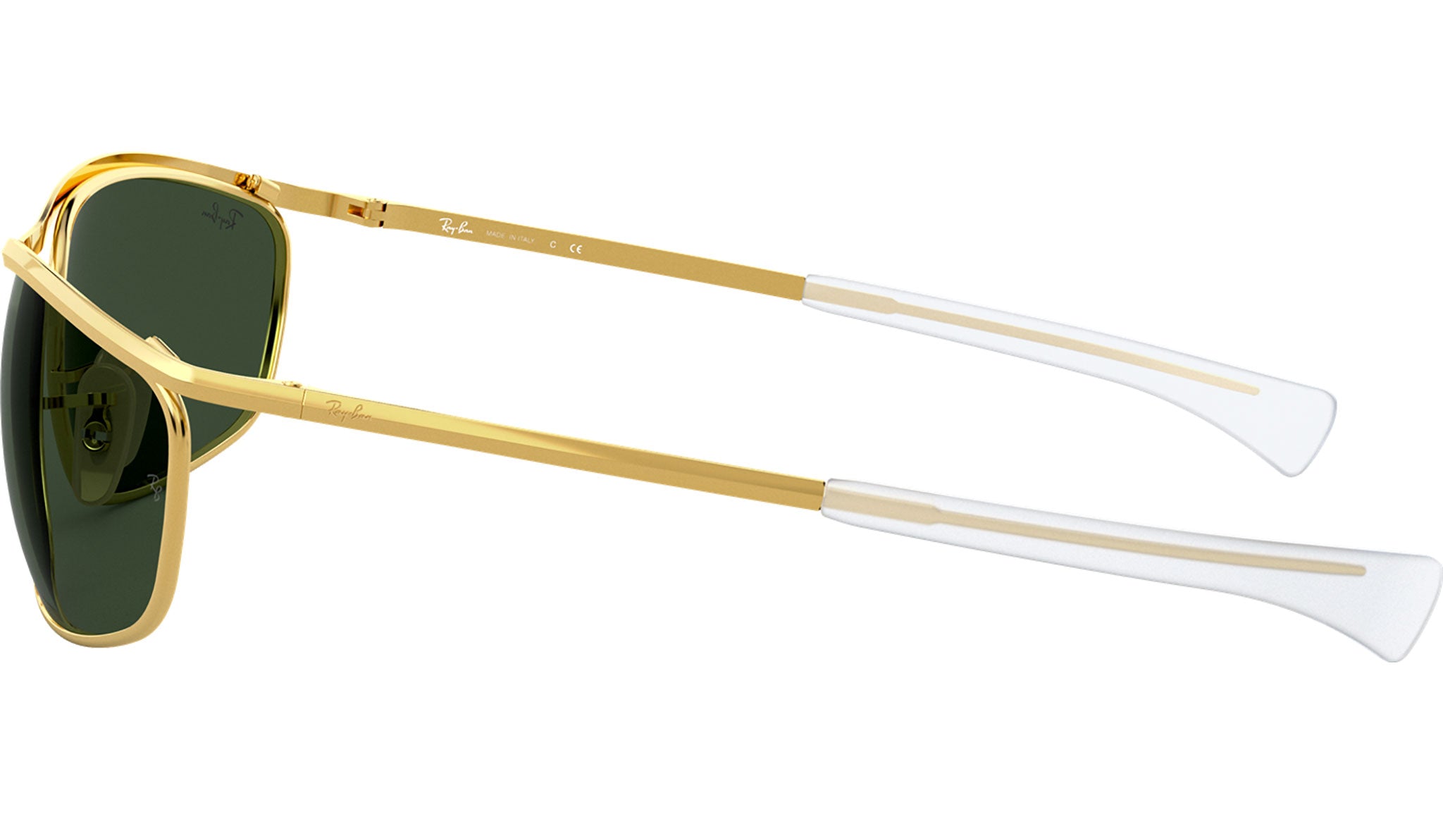 Ray-Ban Olympian I Deluxe RB3119M 001/31 Gold Sunglasses - eye-oo.com