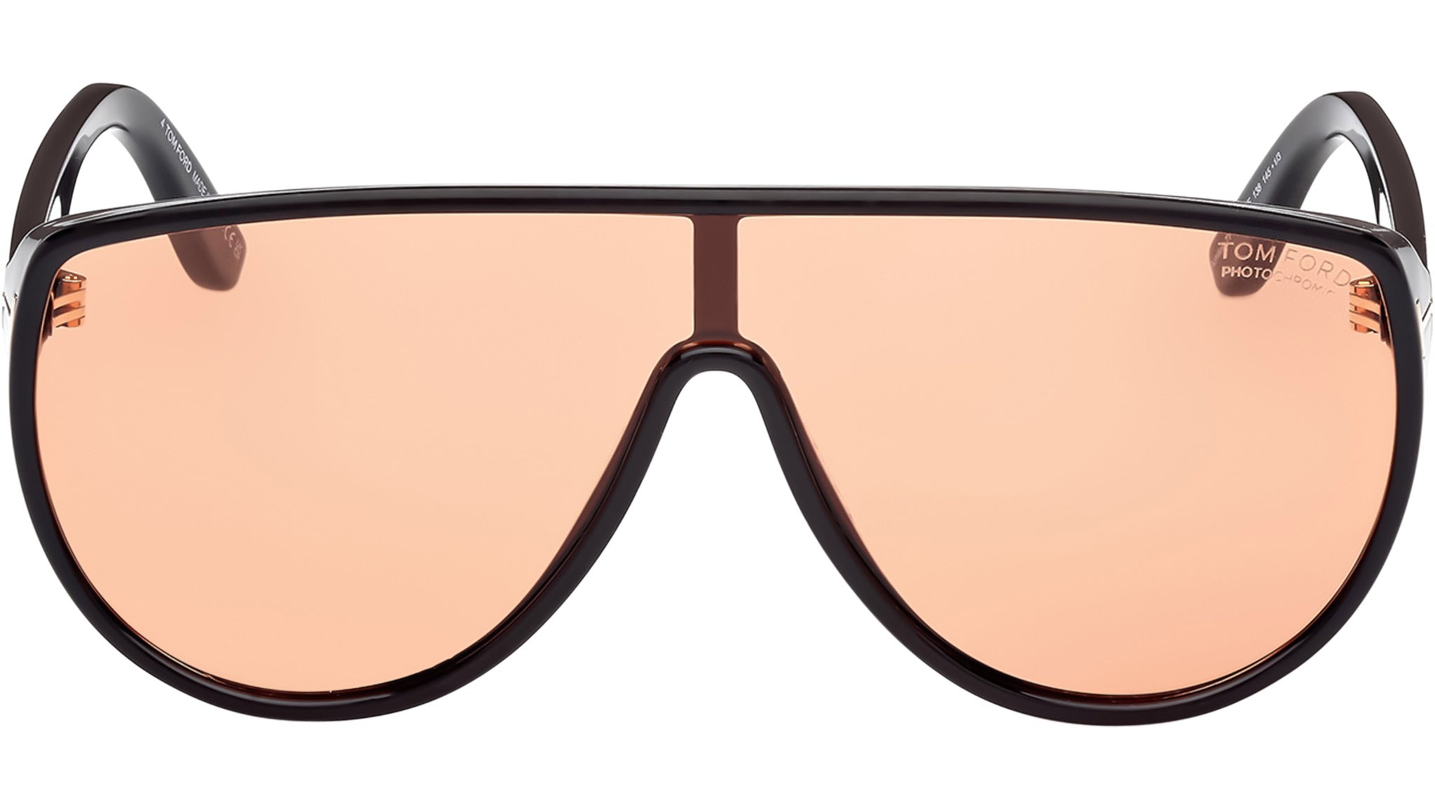 Tom Ford Achilles Sunglasses FT1182 05E Shiny Black - eye-oo.com display picture 3
