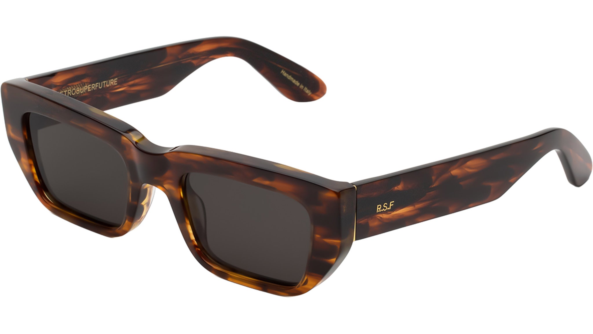 Retro Super Classic Rita L6N/R Infrared Havana Sunglasses Retrosuperfuture Parola Havana Diversa – Retrosuperfuture main image 2