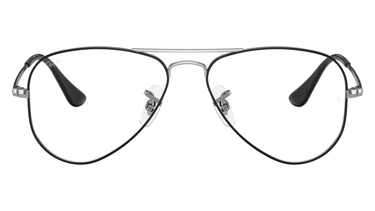 Aviator Kids RY1089 4074 Black on Silver