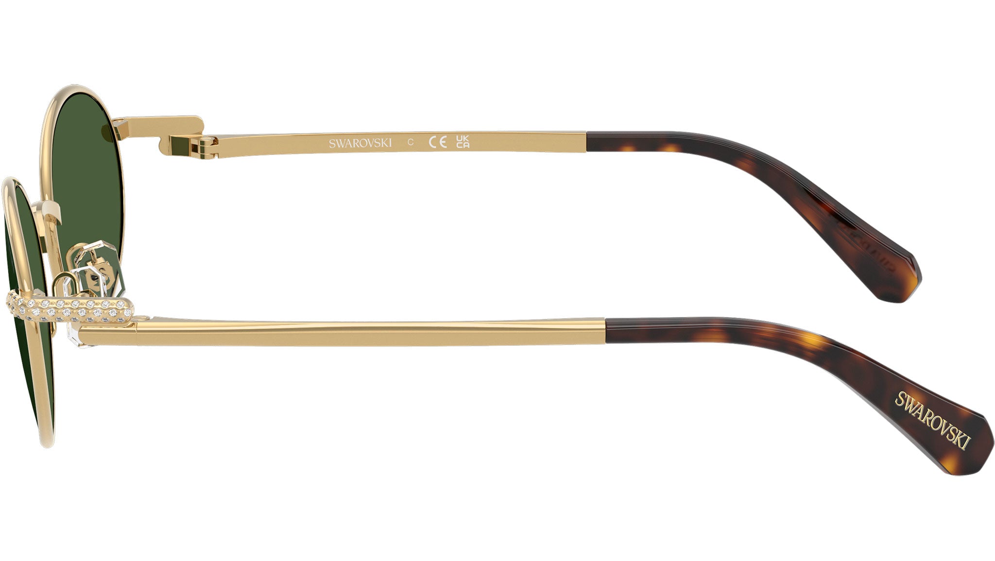 Swarovski SK7033 Sunglasses 400471 Gold - eye-oo.com
