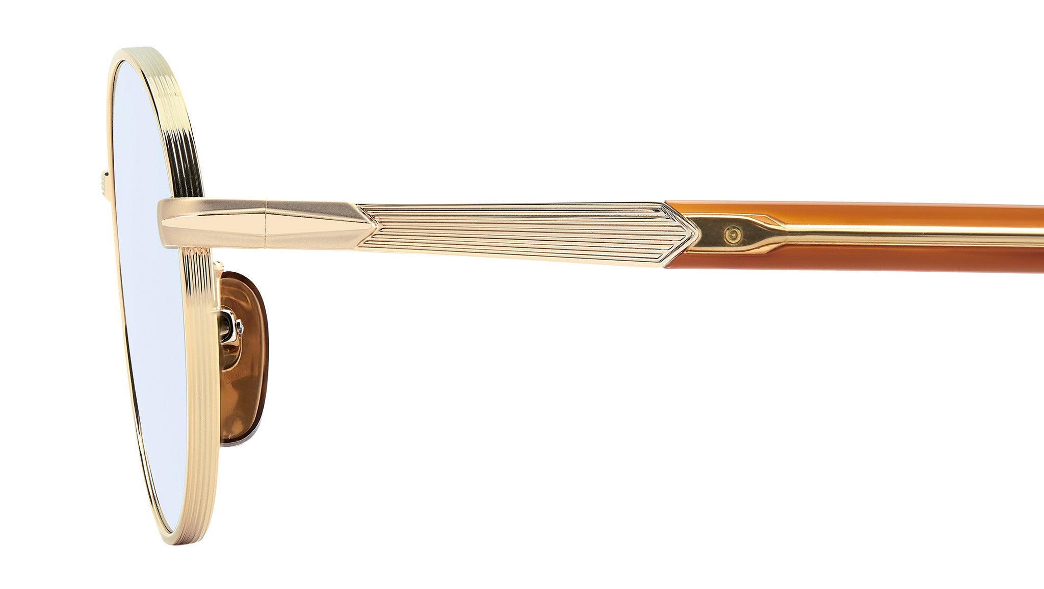 David Beckham DB 1196/S T5U QZ Sunglasses Gold Brown Horn - eye-oo.com
