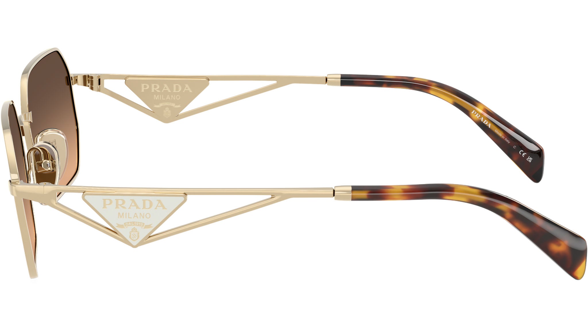 PR A51S Prada Sunglasses ZVN50C Pale Gold - eye-oo.com