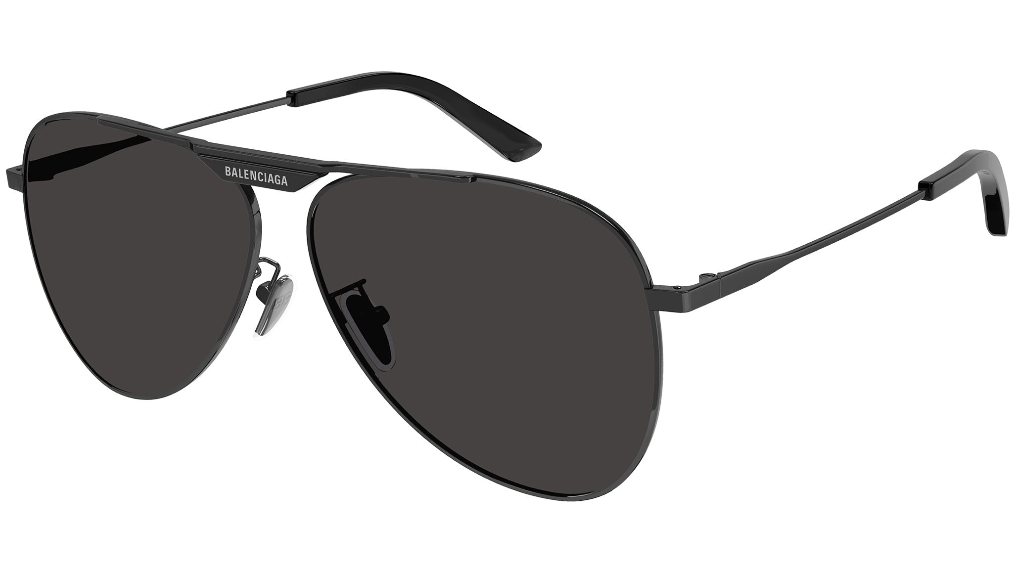 Balenciaga BB0244S 001 Grey Sunglasses - eye-oo.com display picture 3