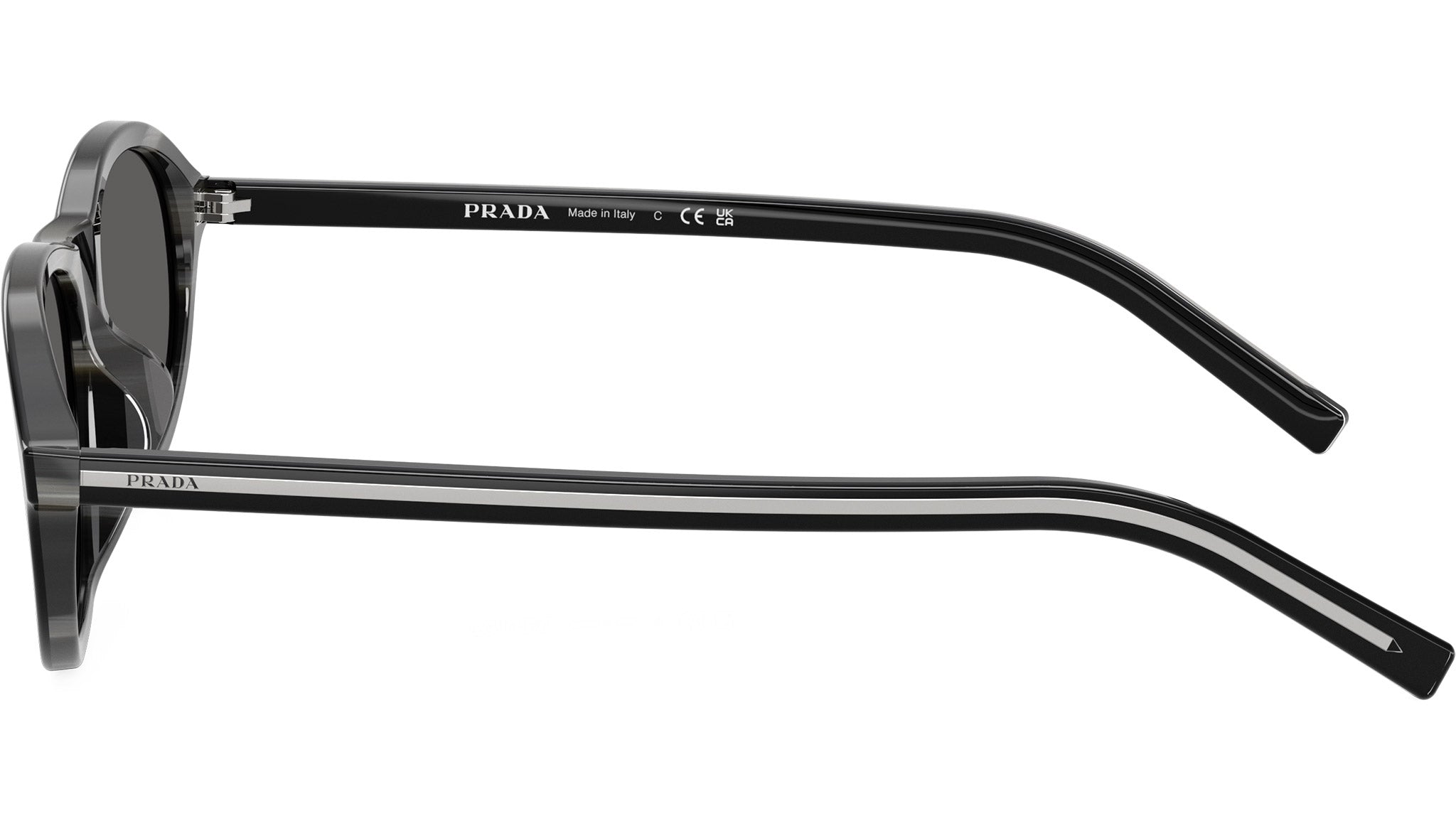PR D20SU Prada Sunglasses 29O20Z Black Basalt Horn - eye-oo.com PR D20SU Prada Sunglasses 29O20Z Black Basalt Horn - eye-oo.com