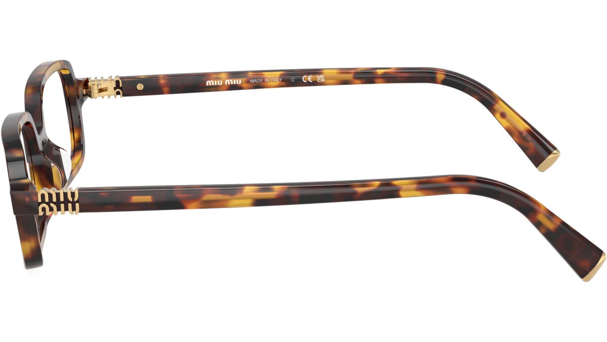 MU 11ZS Miu Miu Sunglasses 14L08N Honey Havana - eye-oo.com display picture 1