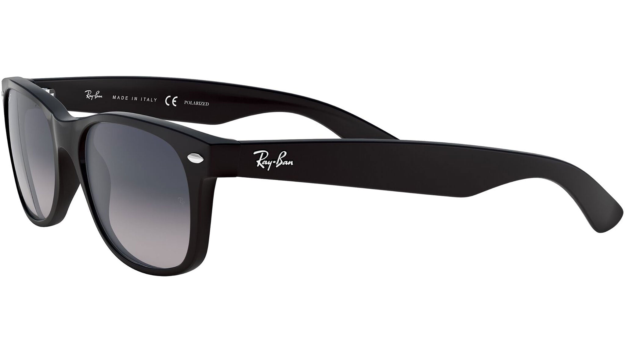 Ray-Ban New Wayfarer RB2132 601S78 Black Sunglasses - eye-oo.com display picture 3