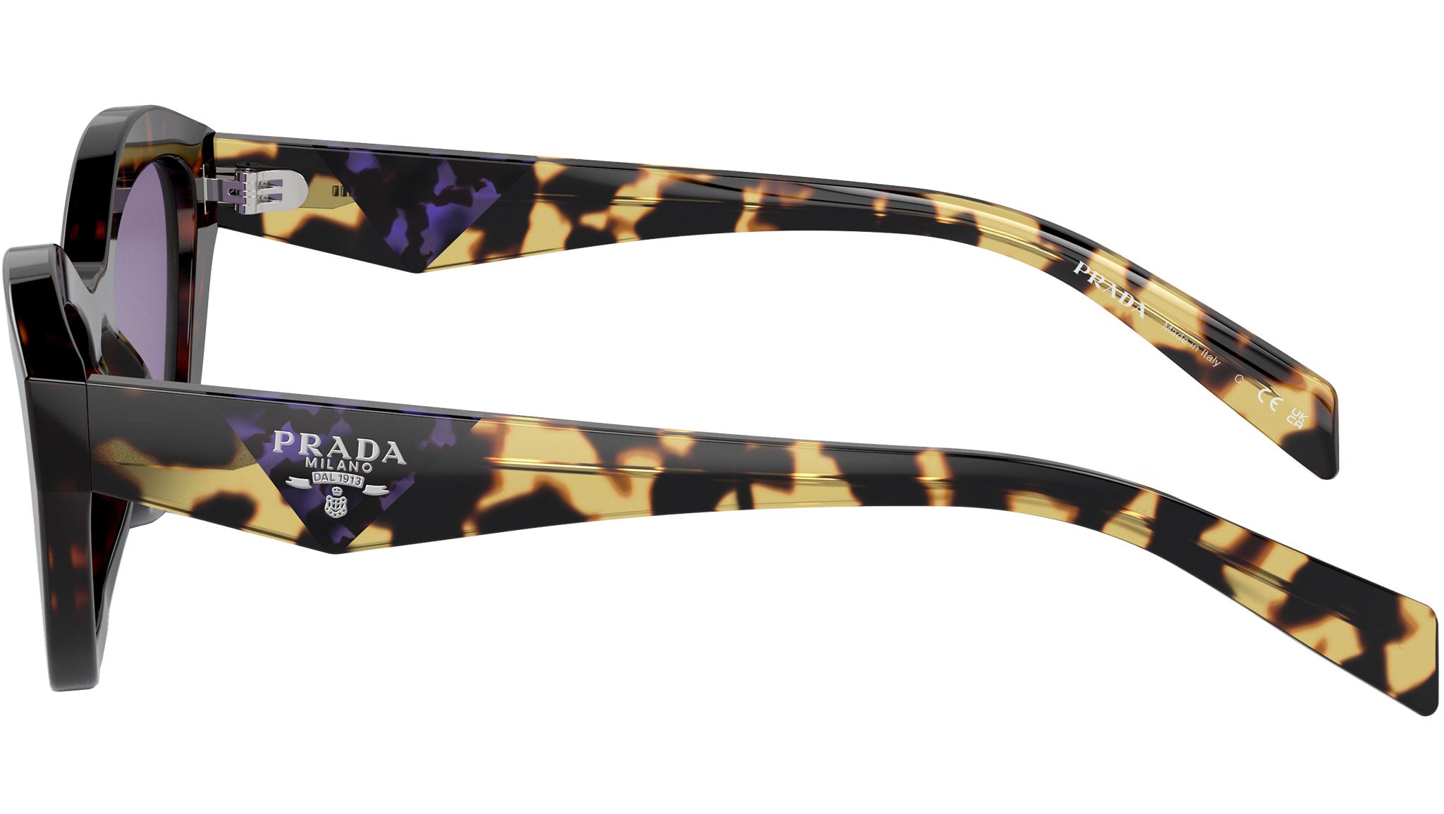 Prada PR A02S Sunglasses 17N50B Tortoise - eye-oo.com
