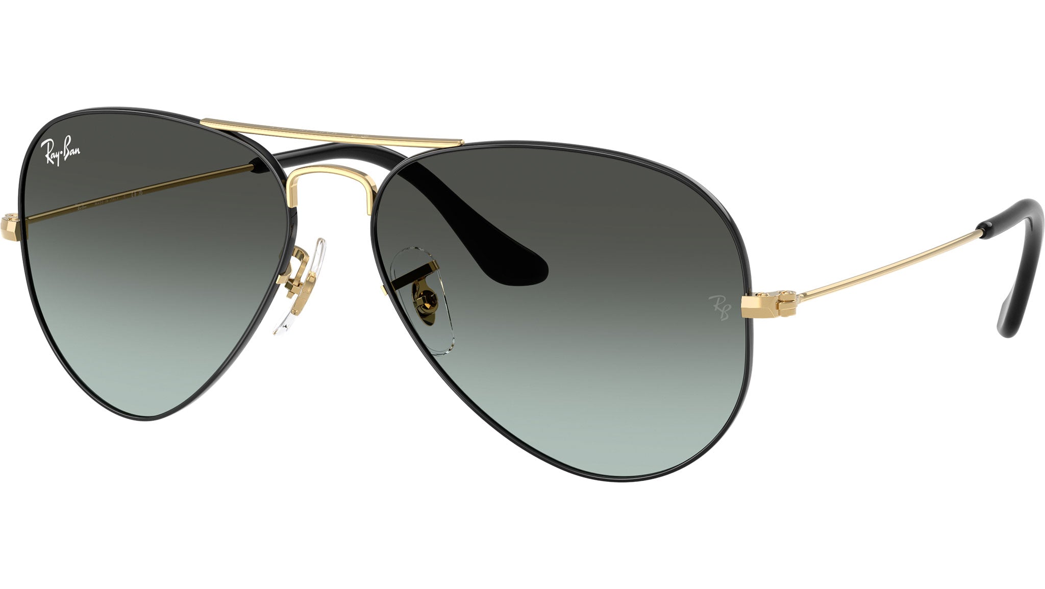 Ray-Ban Aviator RB3025 Sunglasses 9271GK Black On Arista