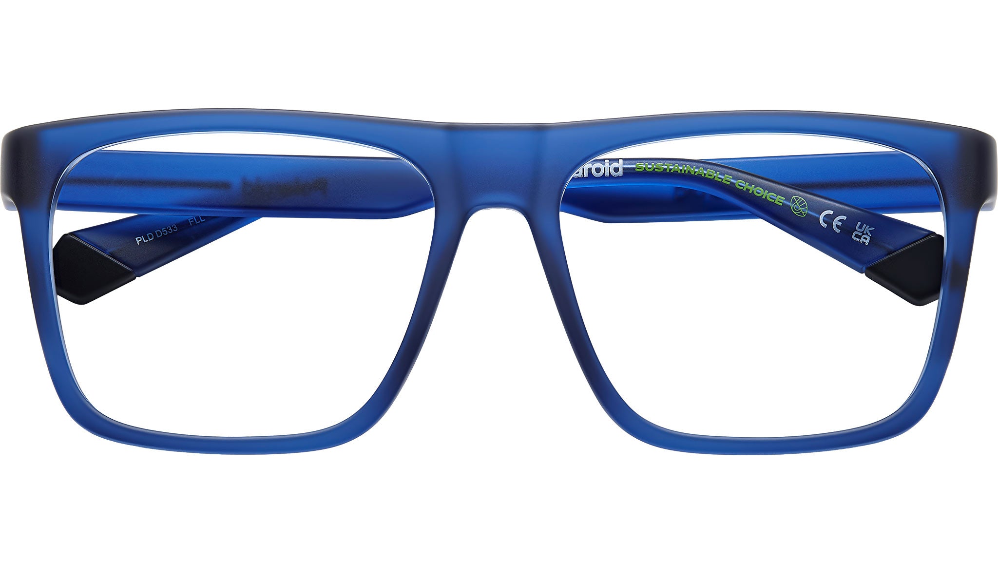 Polaroid PLD D533 FLL Optical Frame Matte Blue - eye-oo.com display picture 1