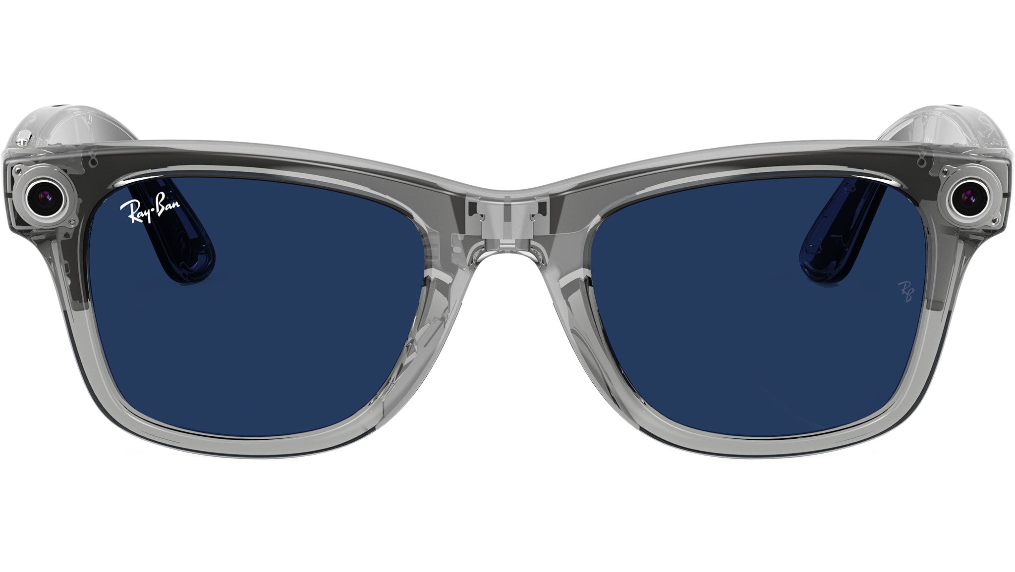 Ray-Ban Meta Wayfarer RW4012 AI Glasses 6840MF Transparent Grey