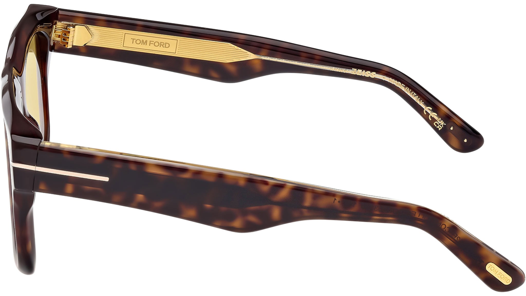 Tom Ford Icon Sunglasses FT1200 52E Dark Havana - eye-oo.com