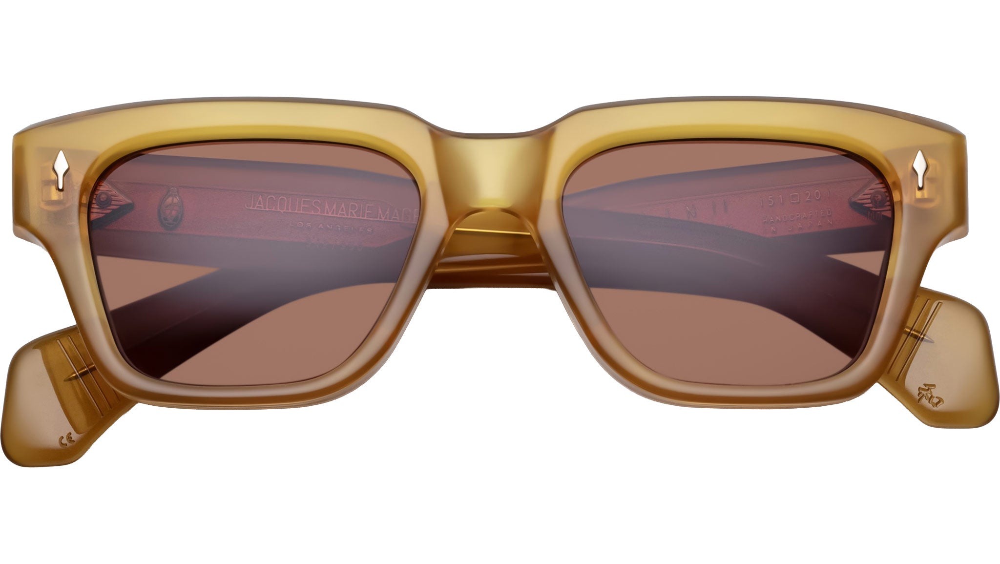 Jacques Marie Mage Fellini Honey Sunglasses JMMFE-15K - eye-oo.com